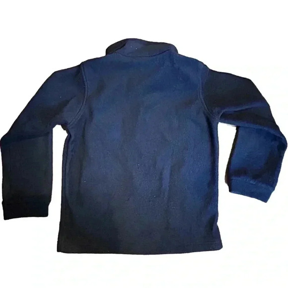 Youth Columbia Black Zip Up Fleece Jacket Size Small (8) - Picture 4 of 4